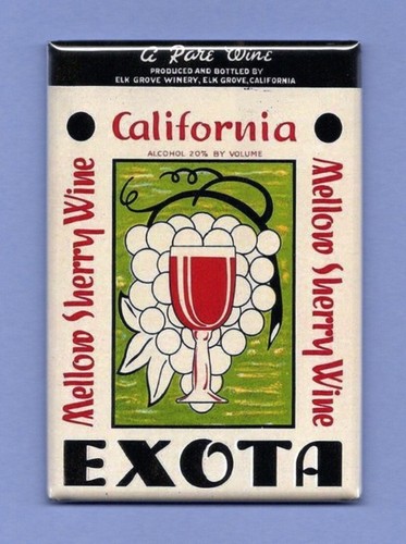 California wine label 2x3 - label, *2x3