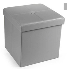 Pouf contenitore poggiapiedi - contenitore,