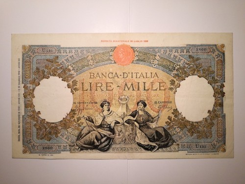 1000 lire capranesi - 1000,