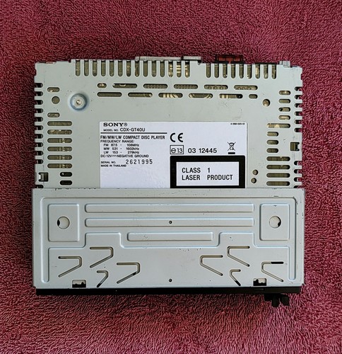 Sony cdx gt40u pannello - cdx-gt40u,