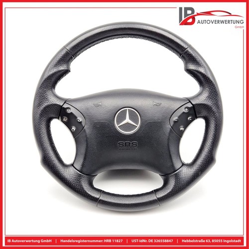 Volante amg pelle - pelle, nera