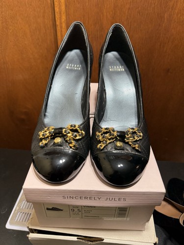 Stuart weitzman nero pelle - stuart,