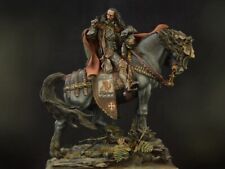 Soldatino giocattolo dipinto Vlad Dracula principe di Valacchia 75 mm prevend...