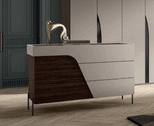 GRUPPO COMO'+2 COMODINI LEGNO