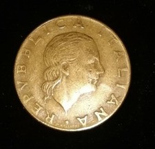 Moneta Lire 200 Senza Firma