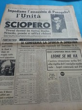 L'UNITA' 1968 PANAGULIS GRECIA