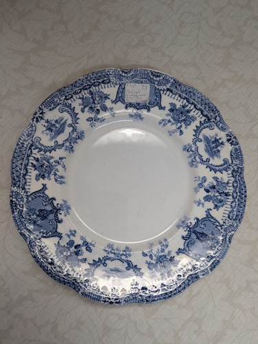 Antico piatto pollici in - piatto, 9