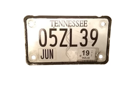 Targa tennesse usa - tennesse, license