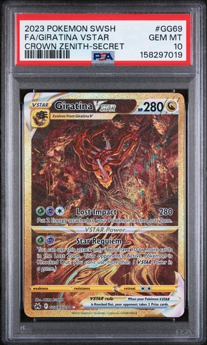 Carta pokemon giratina vstar - carta,