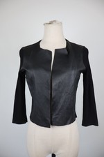 MAX&CO COPRISPALLE GIACCA BLAZER APERTA DONNA Tg M WOMAN JACKET VINTAGE NERO