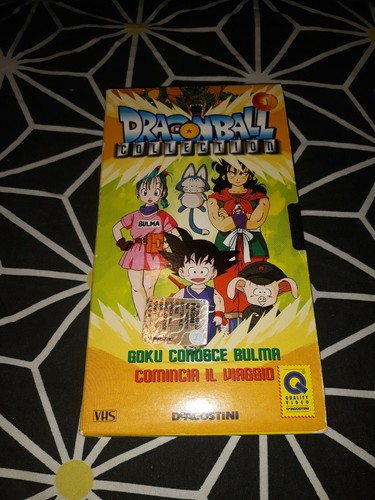 Cassette vhs dragonball 1 - cassette, vhs-dragonball-n