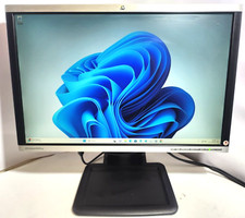 Monitor HP LA2205wg 22" LCD LED DP Display port vga hub usb DVI HD HDMI 16:9 #B