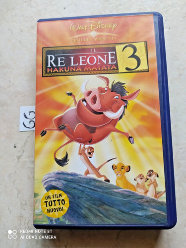 Vhs leone 3 hakuna - vhs, re