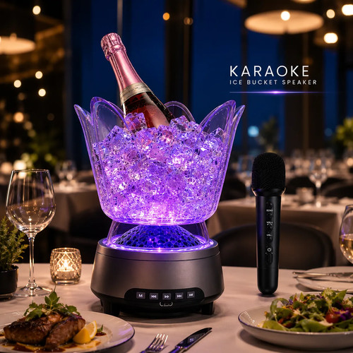 Secchiello ghiaccio karaoke - secchiello,