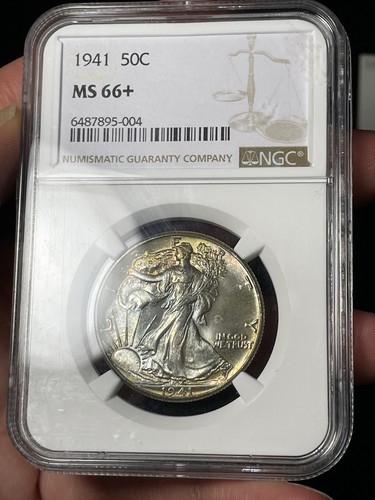 1941 ngc ms66 walking - 1941, ms66+