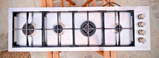 piano cottura foster acciaio 4 fuochi in linea 118cm S4000