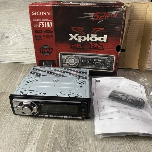 Sony xplod f5100 cassetta - xplod,