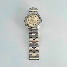 Orologio Uomo Swatch Irony Chrono AG 1999 Originale –Vintage Swiss Acciaio Retrò