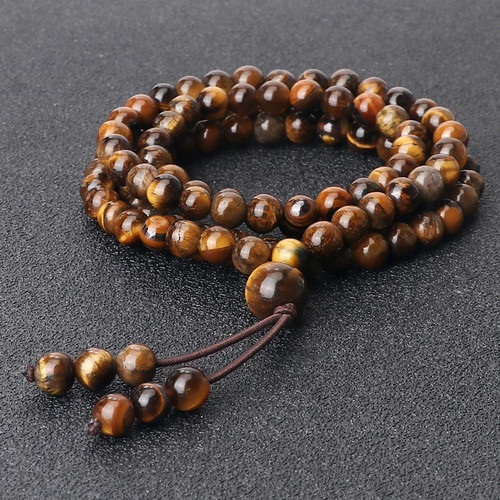 Collana perline onice occhio - collana,