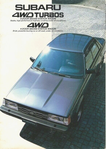 Subaru 4wd 8 - subaru, turbo