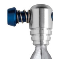 BRT RUBINETTO BOMBOLETTE CO2 GONFIAGGIO RUOTE BICI REGOLATORE AIR JET-SET