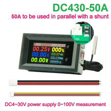 Voltmetro DC 0-200V 20A
