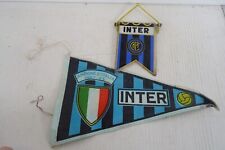 bandierina Inter campione d'Italia 1962/63 con gagliardetto