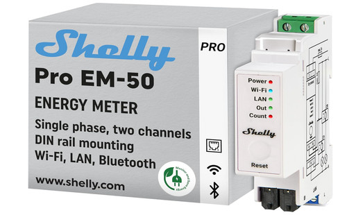 Shelly pro 50a - pro,