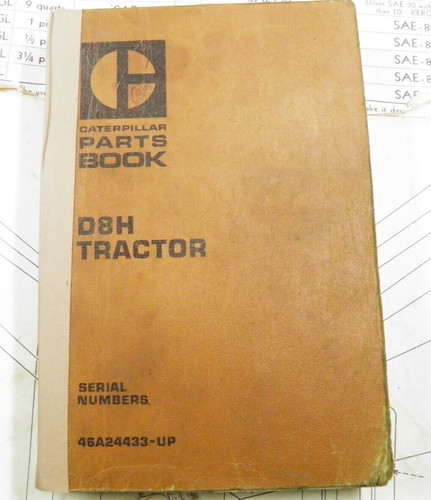 Gatto caterpillar d8h libro - gatto,
