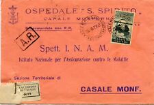 (B289) b. racc. da VALENTINO DI CASALE del 1958 aff. l. 110 SEGANTINI per Casale