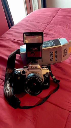 Fotocamera analogica canon eos - fotocamera,