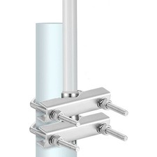 Staffa palo morsetto albero - 2x,