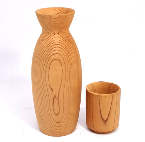 Set bottiglia tazza sake