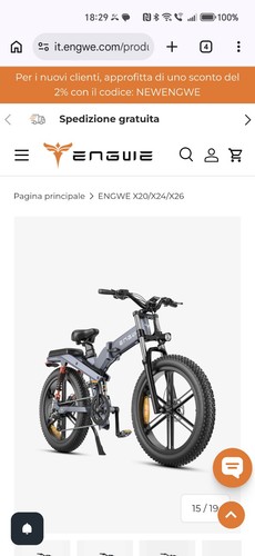 Bicicletta elettrica pedalata - bicicletta,