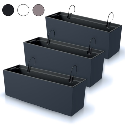 Set vasi rettangolari - set, 3