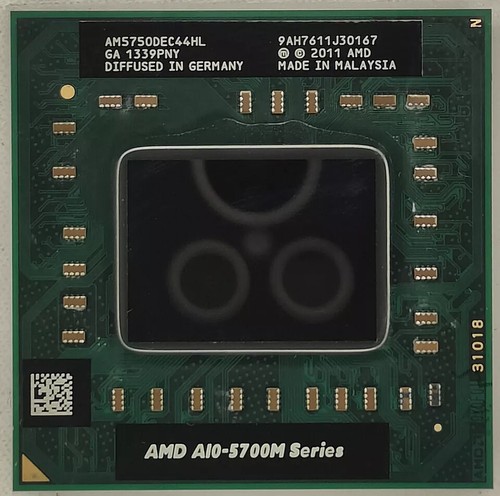 Cpu amd a10 5750m serie - serie,
