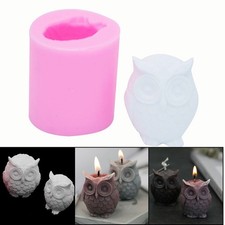 Gufo Forma Candela Stampo Casa