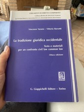Libri Vincenzo Varano / Vittoria Barsotti - La Tradizione Giuridica Occidentale.