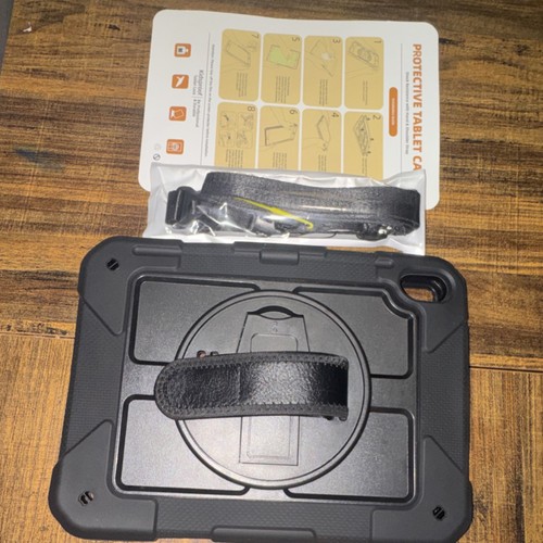 Black rugged tablet case - rugged,