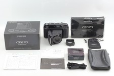 CLA'd [Come nuovo+++] Fujifilm Fuji GF670 fotocamera pellicola medio formato nera dal Giappone