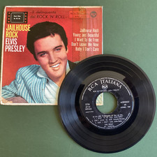 45 rpm vinyl ep record Italian