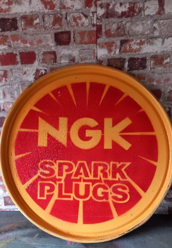 Upcycled oil drum lid ngk - upcycled,