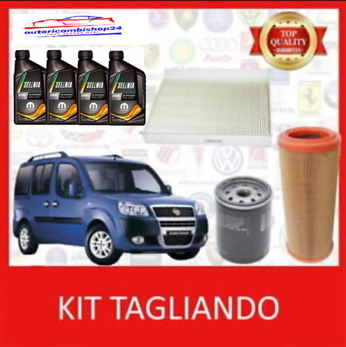 Kit tagliando filtri 4lt - filtri, +