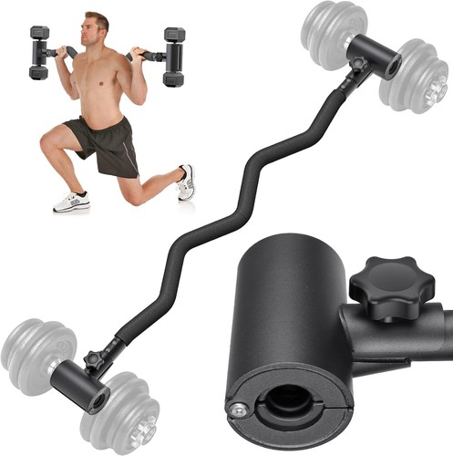 Curl bar dumbbell to - ez,