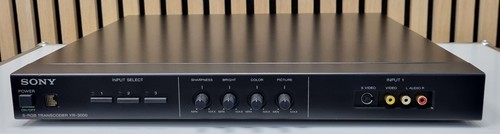Sony 3000 rgb transcoder - sony, s-rgb