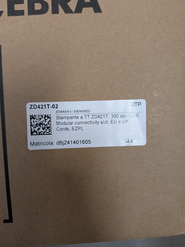 Zebra zd4a043 - zebra,