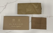 Burberry scatola vuota marrone