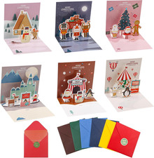 Biglietti Di Natale 3D Con