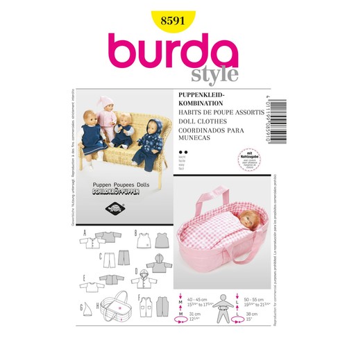 Burda style modello tagliato - tagliato,