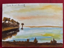 WINSTON CHURCHILL dipinto olio